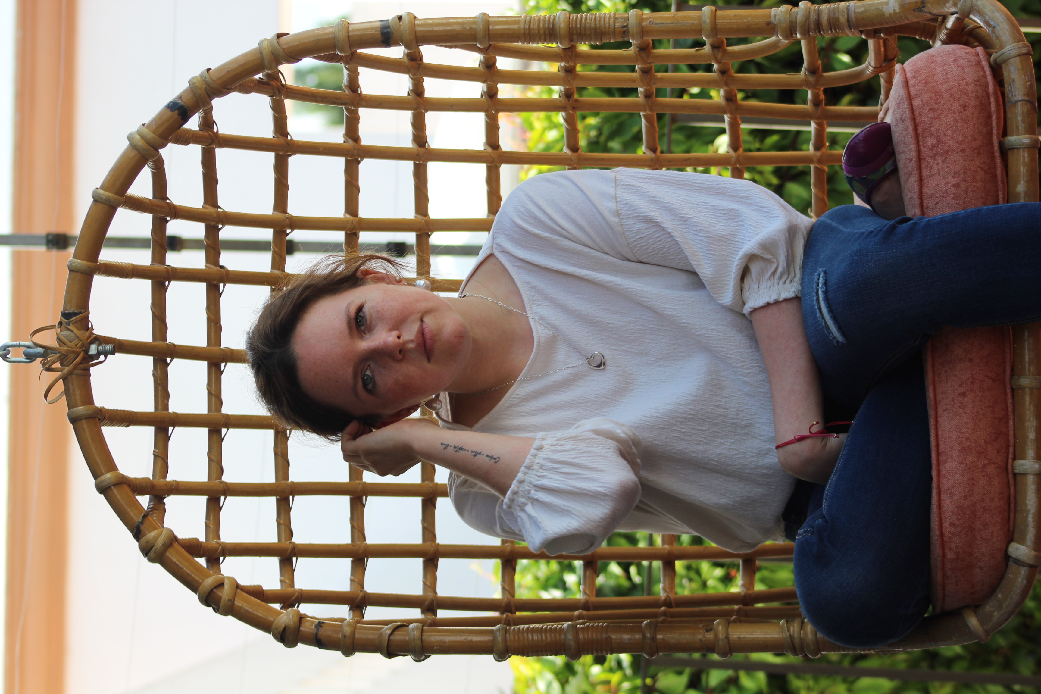 Andrea reflexionando